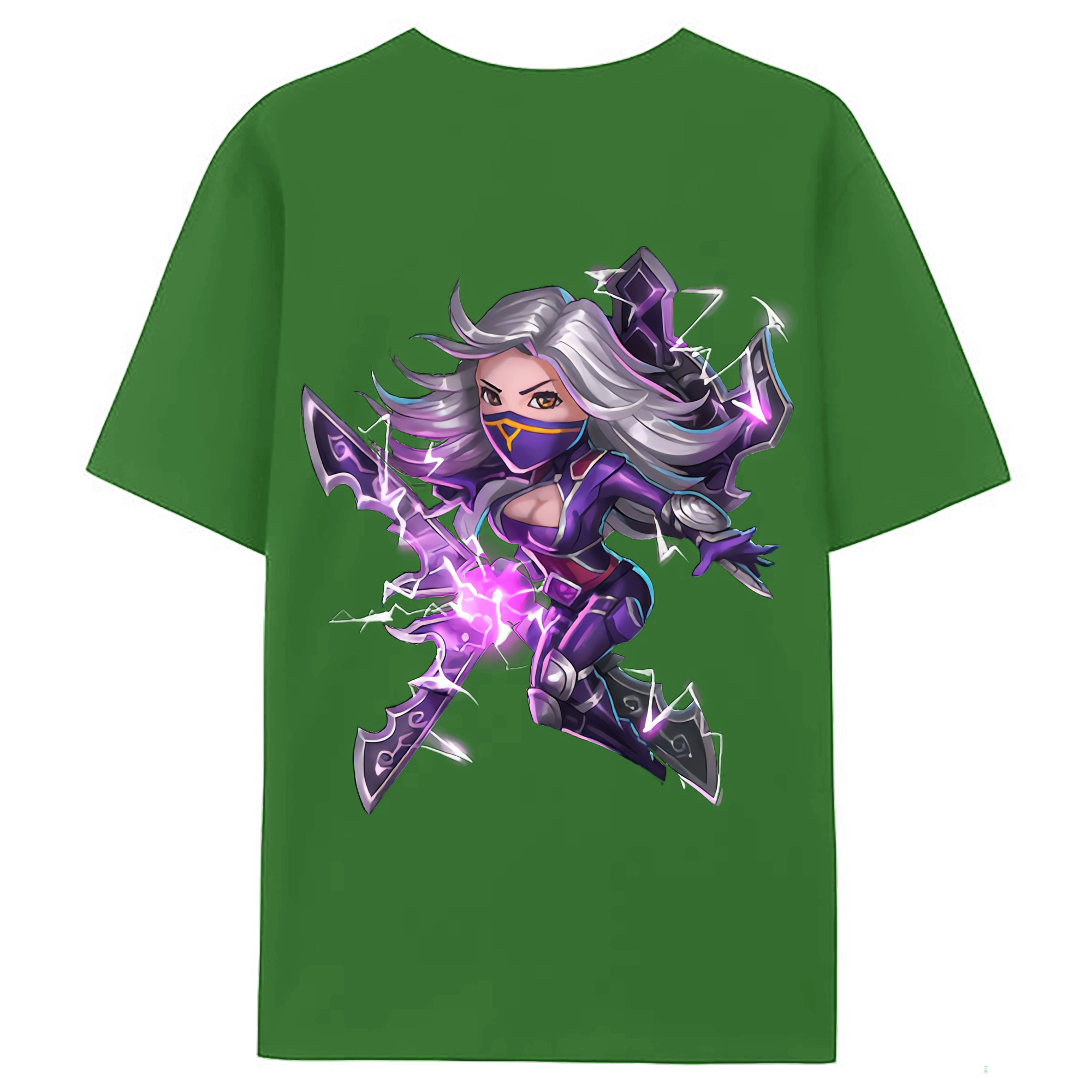 （画像用） リーグ・オブ・レジェンド League of Legends LOL レディース半袖Tシャツ(バックプリント)